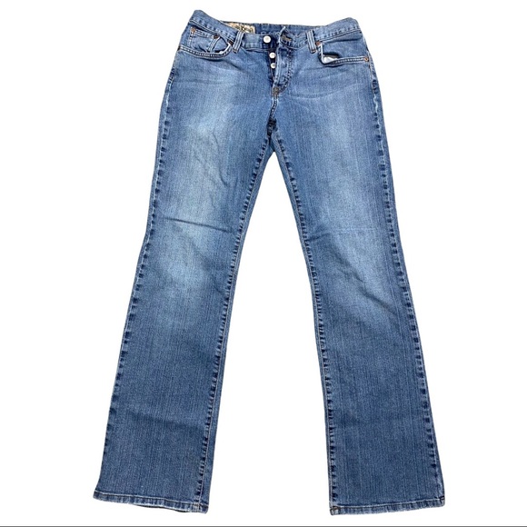 Lucky Brand Women's Jeans Size8/29 Light Wash Style#8P10010 Button Up - Picture 1 of 8